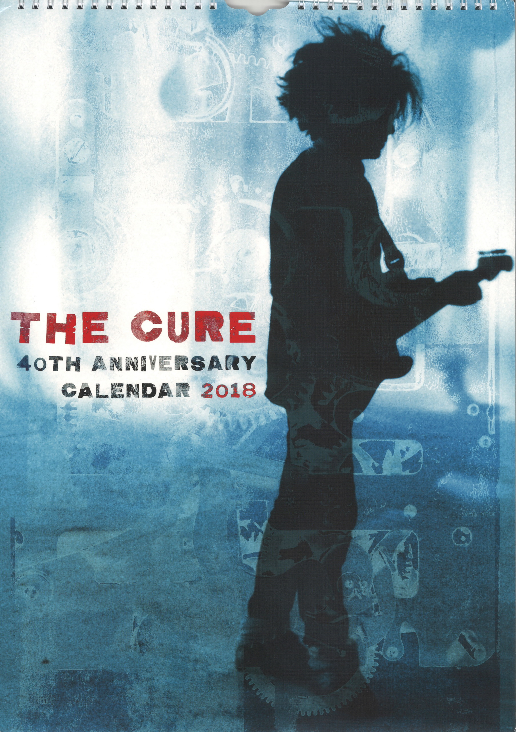 The Cure 40th Anniversary Calendar 2018 The Cure Flowers Of Love