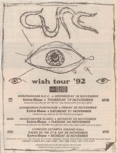 19921126-tour-dates-uk-advert-nme-unknown-date
